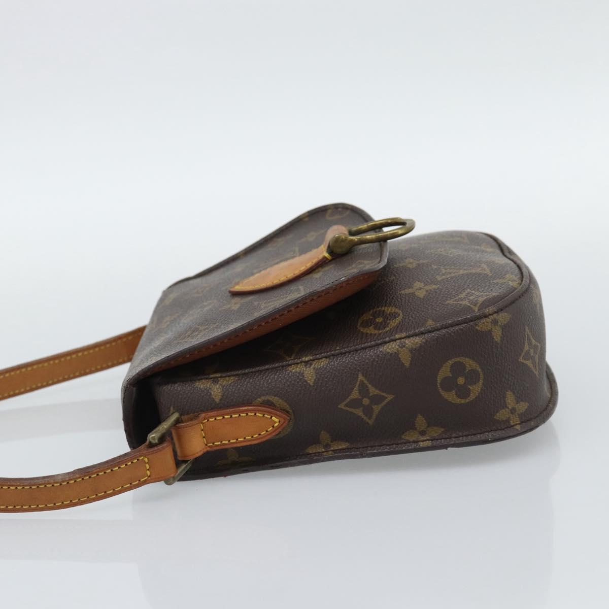 LOUIS VUITTON Monogram Saint Cloud MM Shoulder Bag M51243 LV Auth 193034