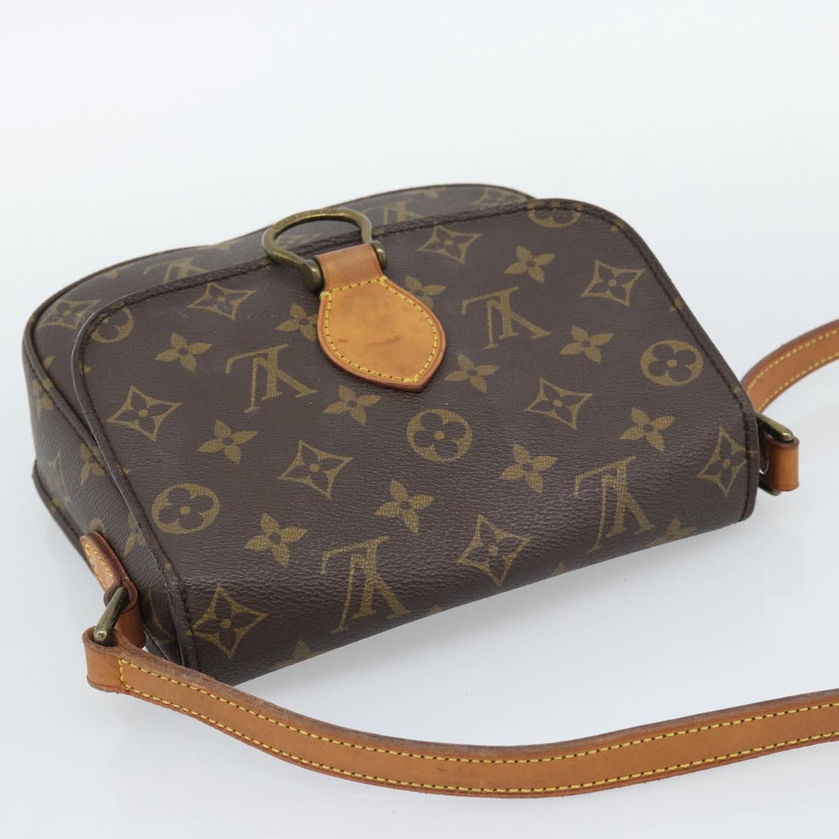 LOUIS VUITTON Monogram Saint Cloud MM Shoulder Bag M51243 LV Auth 193034