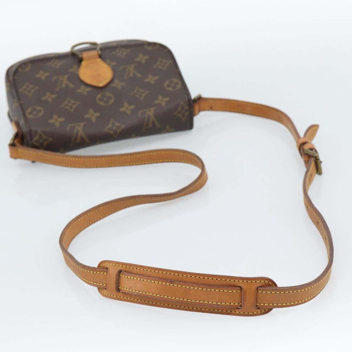 LOUIS VUITTON Monogram Saint Cloud MM Shoulder Bag M51243 LV Auth 193034