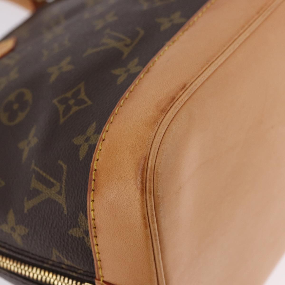 LOUIS VUITTON Monogram Alma Hand Bag M51130 LV Auth 193035A