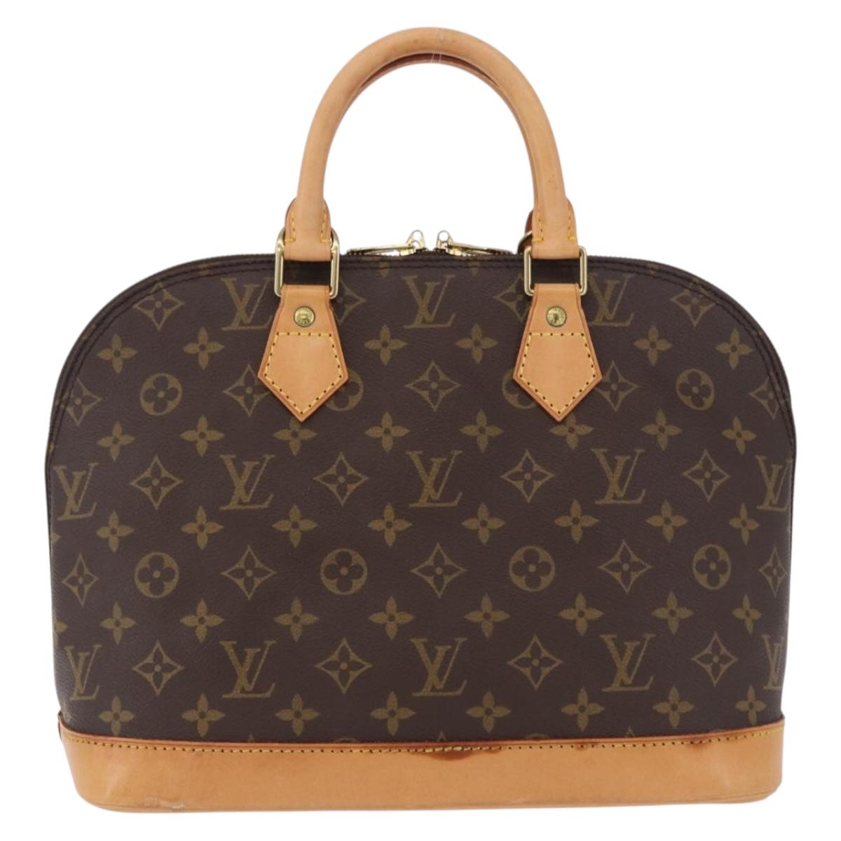 LOUIS VUITTON Monogram Alma Hand Bag M51130 LV Auth 193035A