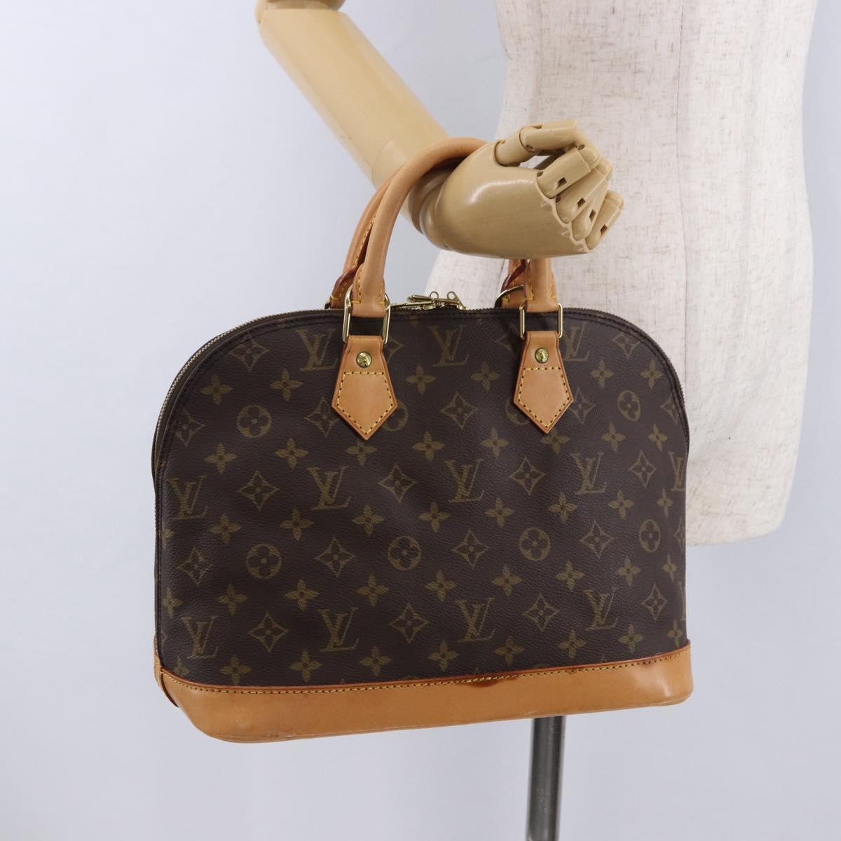 LOUIS VUITTON Monogram Alma Hand Bag M51130 LV Auth 193035A