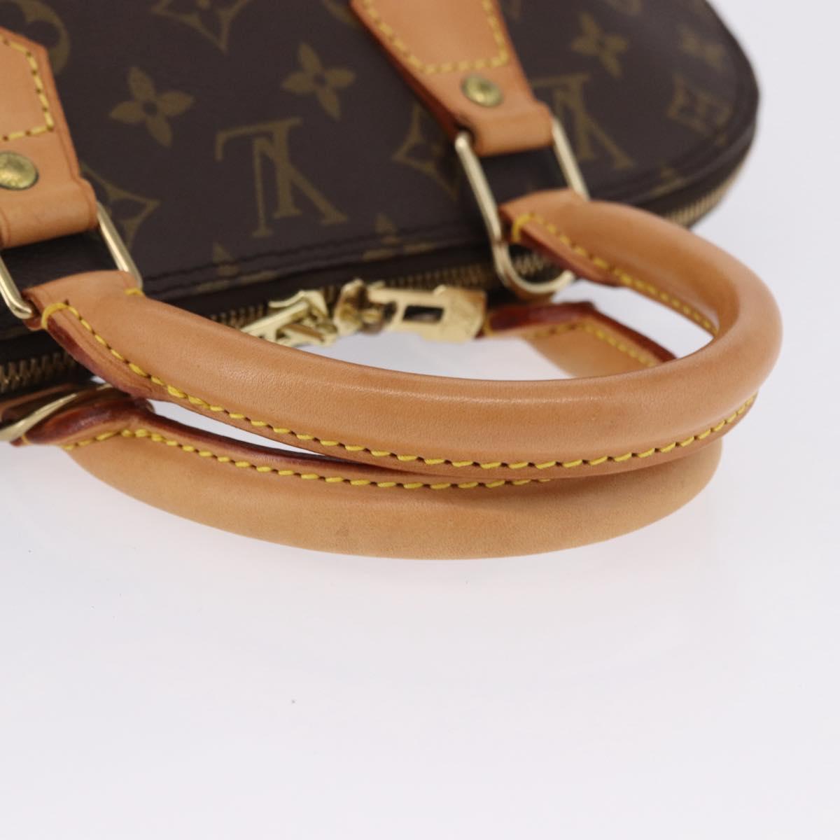 LOUIS VUITTON Monogram Alma Hand Bag M51130 LV Auth 193035A