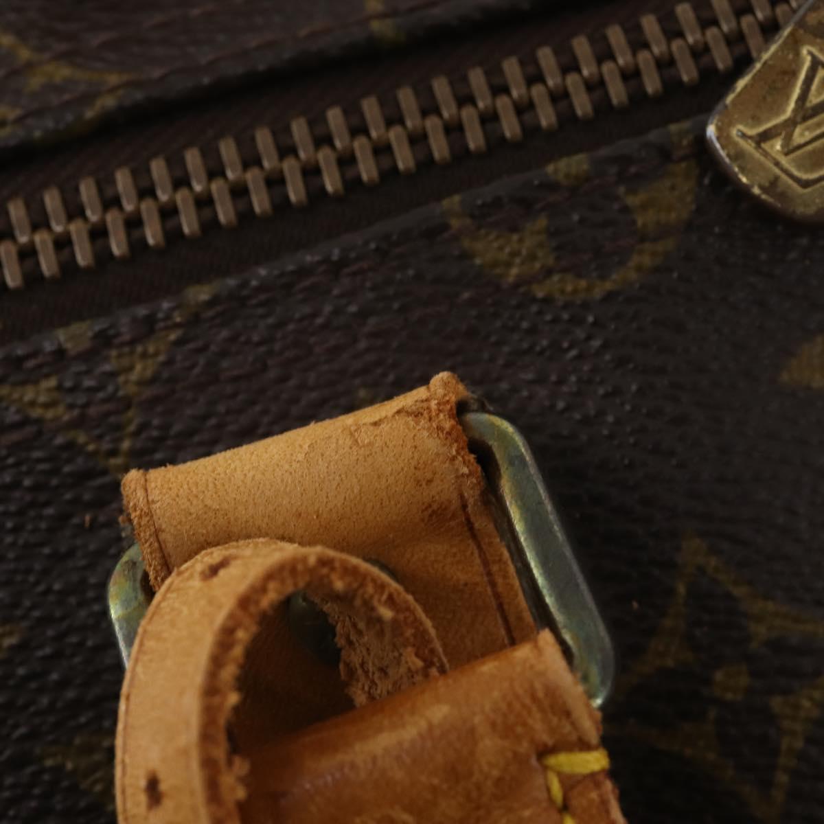 LOUIS VUITTON Monogram Keepall 55 Boston Bag M41424 LV Auth 193036
