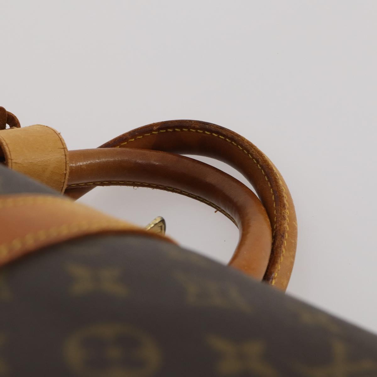 LOUIS VUITTON Monogram Keepall 55 Boston Bag M41424 LV Auth 193036
