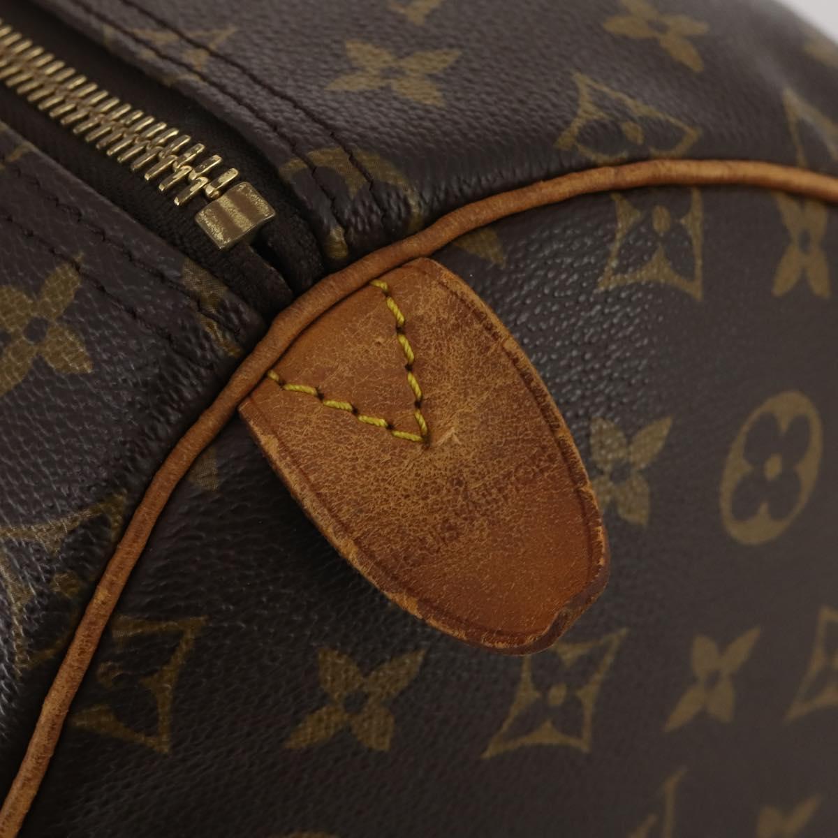 LOUIS VUITTON Monogram Keepall 55 Boston Bag M41424 LV Auth 193037