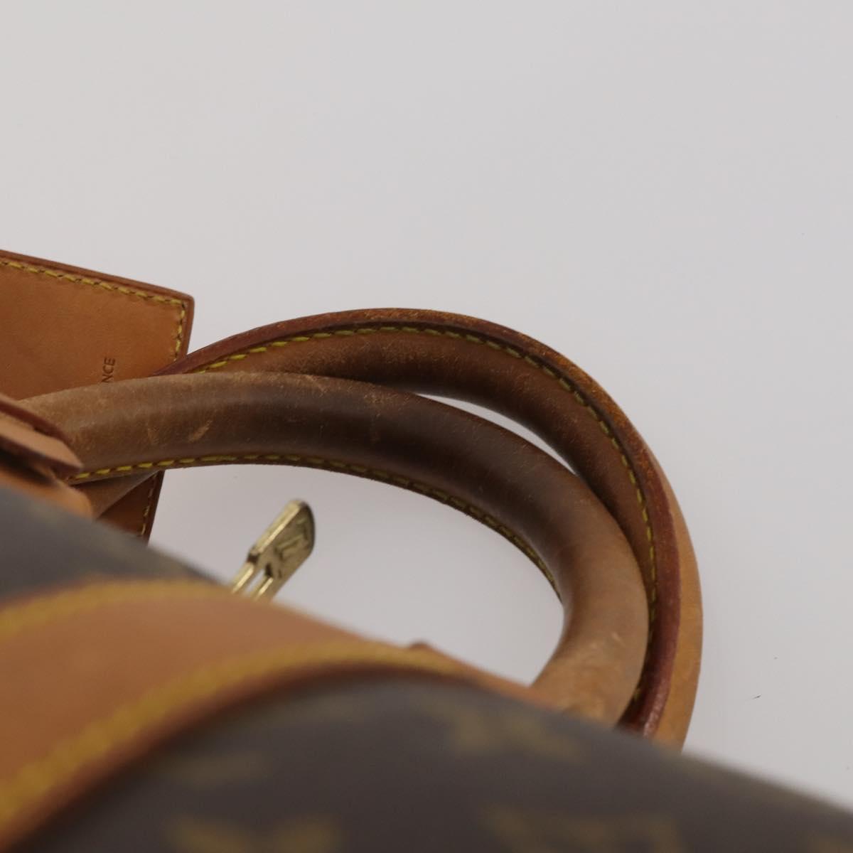LOUIS VUITTON Monogram Keepall 55 Boston Bag M41424 LV Auth 193037