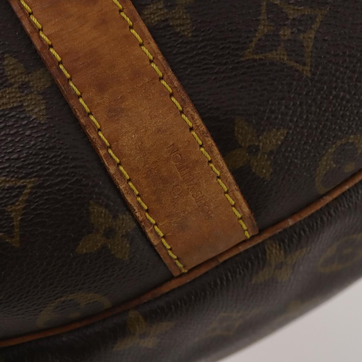 LOUIS VUITTON Monogram Keepall Bandouliere 60 Boston Bag M41412 LV Auth 193038
