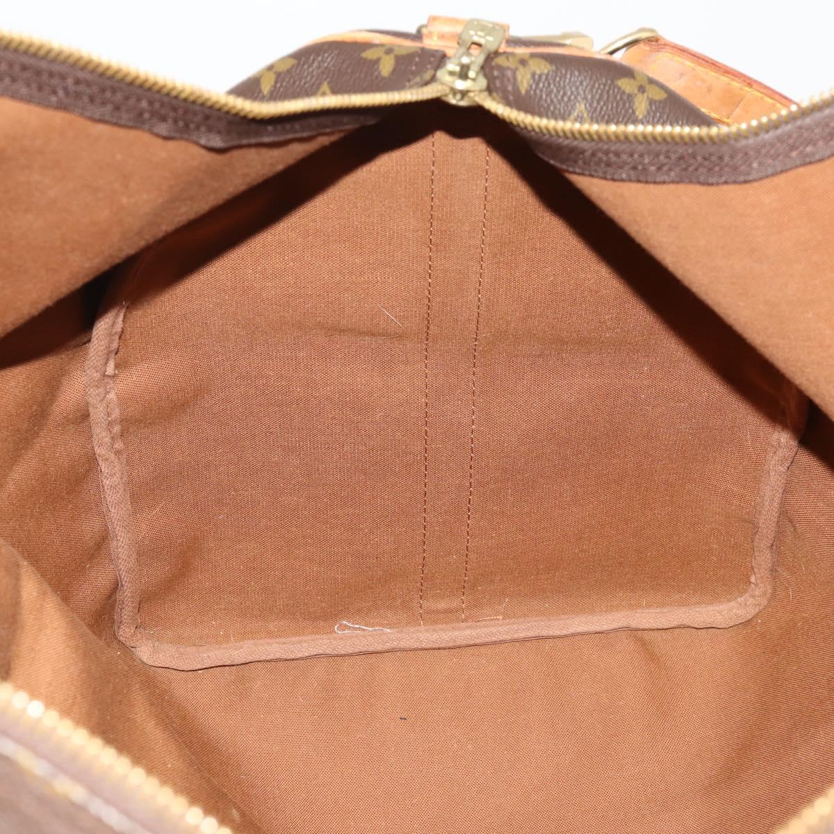 LOUIS VUITTON Monogram Keepall Bandouliere 60 Boston Bag M41412 LV Auth 193038