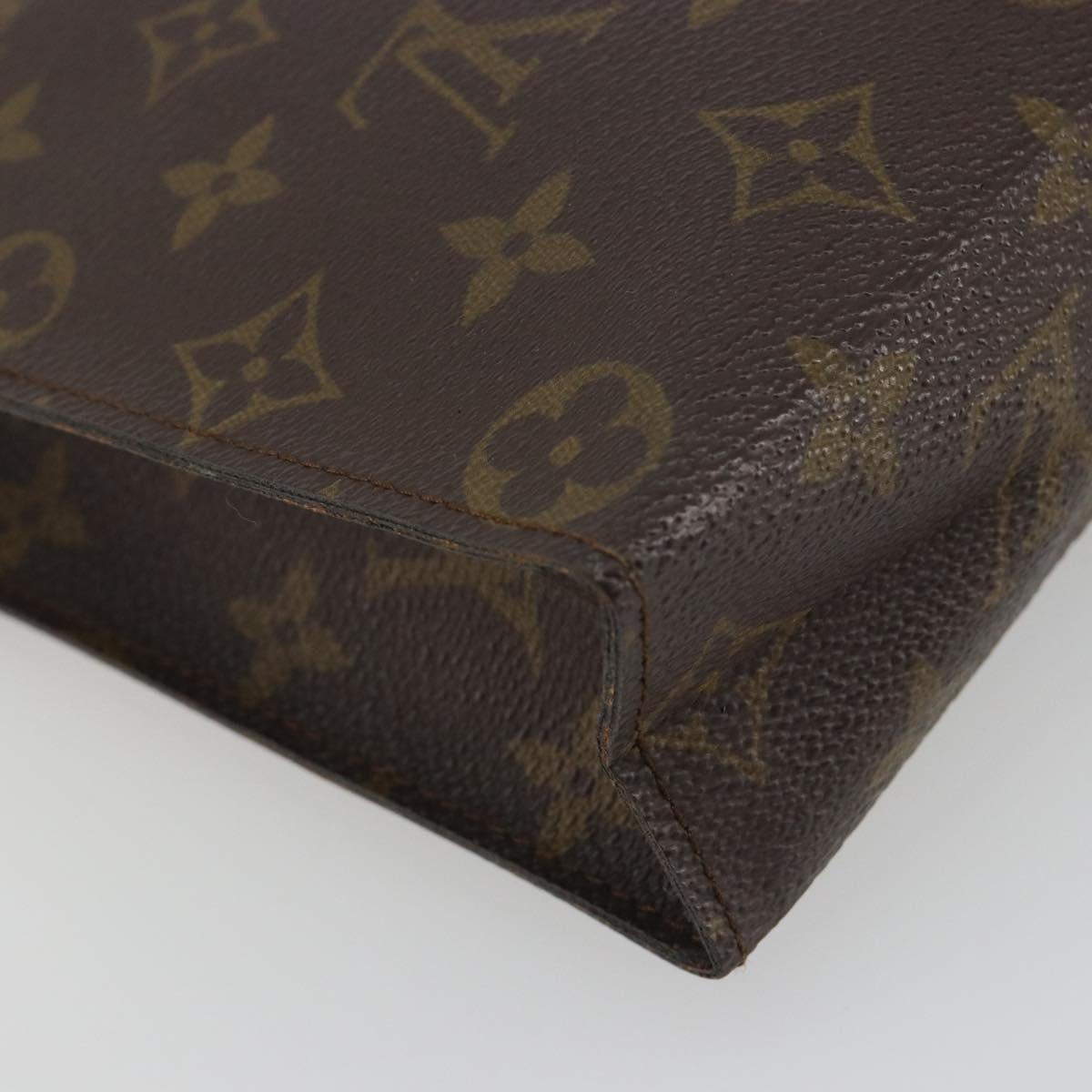 LOUIS VUITTON Monogram Poche Toilette 26 Pouch M47542 LV Auth 193058