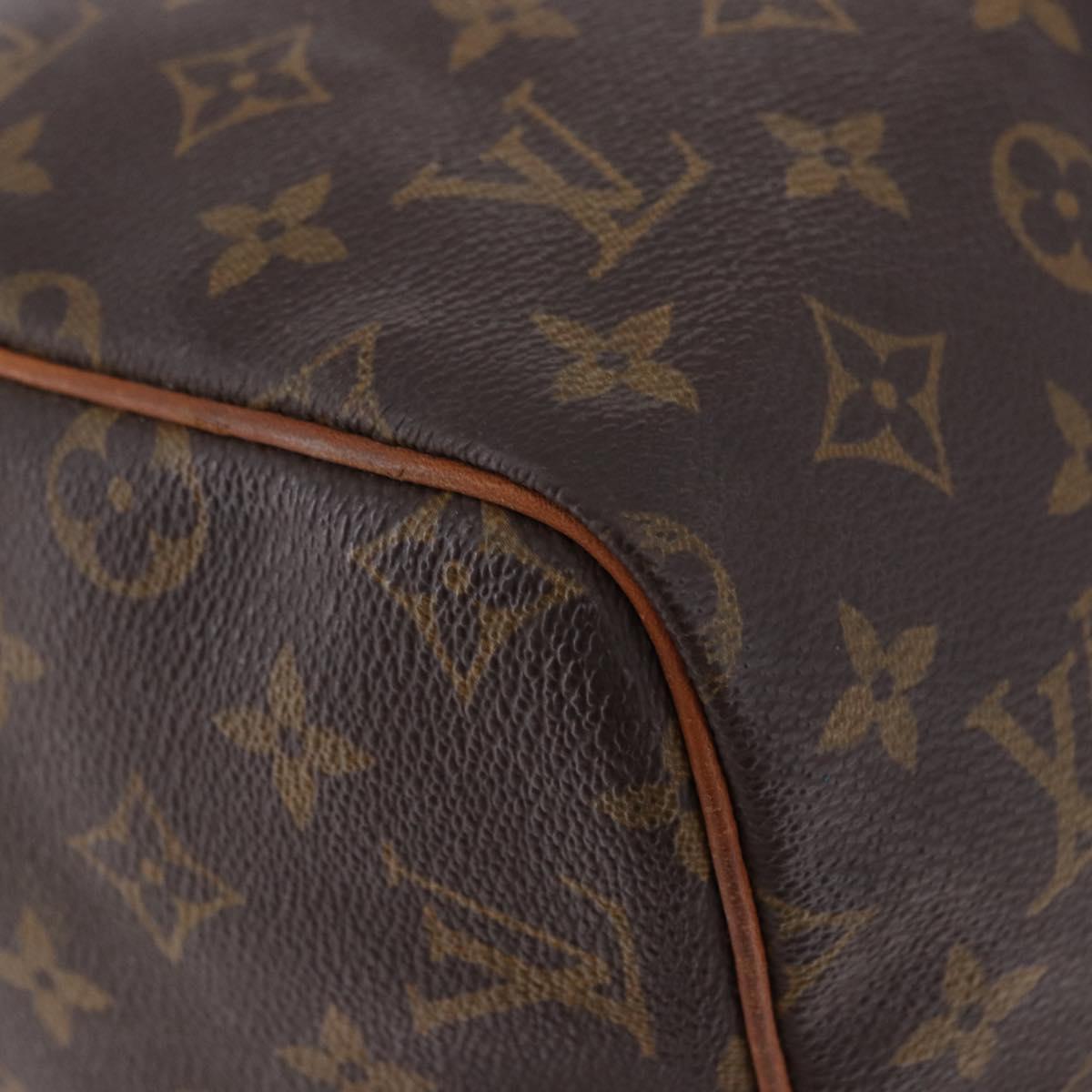 LOUIS VUITTON Monogram Speedy 30 Hand Bag M41526 LV Auth 193059