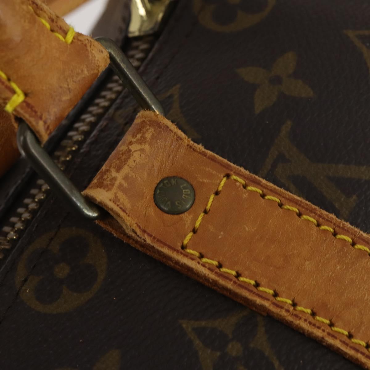 LOUIS VUITTON Monogram Keepall Bandouliere 45 Boston Bag M41418 LV Auth 193060