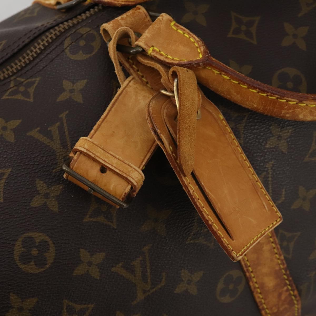 LOUIS VUITTON Monogram Keepall Bandouliere 45 Boston Bag M41418 LV Auth 193060