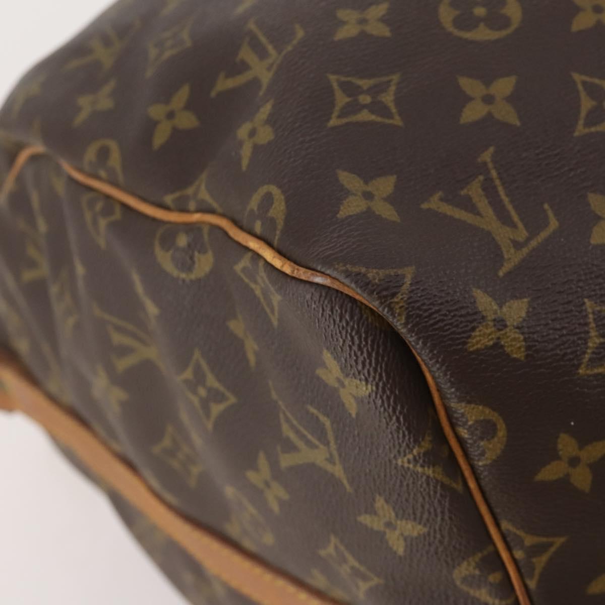 LOUIS VUITTON Monogram Keepall Bandouliere 55 Boston Bag M41414 LV Auth 193061