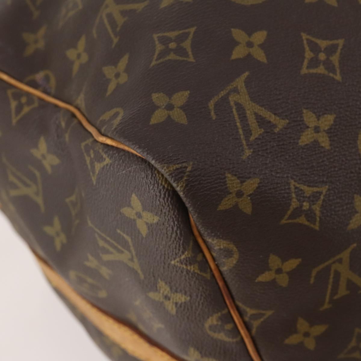 LOUIS VUITTON Monogram Keepall Bandouliere 55 Boston Bag M41414 LV Auth 193061