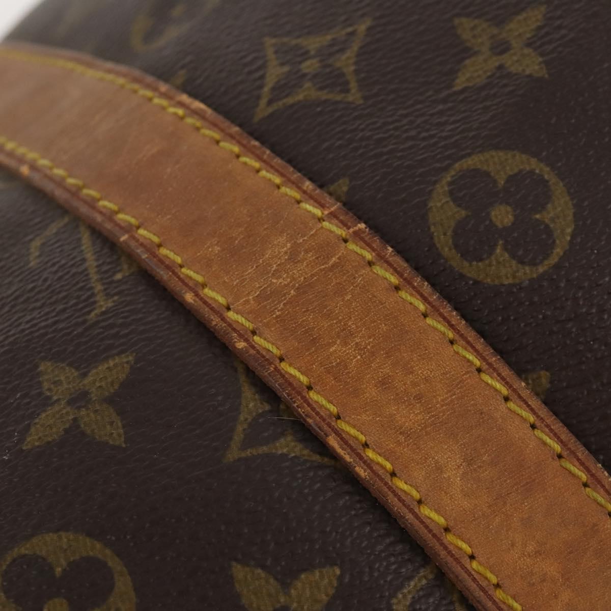 LOUIS VUITTON Monogram Keepall Bandouliere 55 Boston Bag M41414 LV Auth 193061