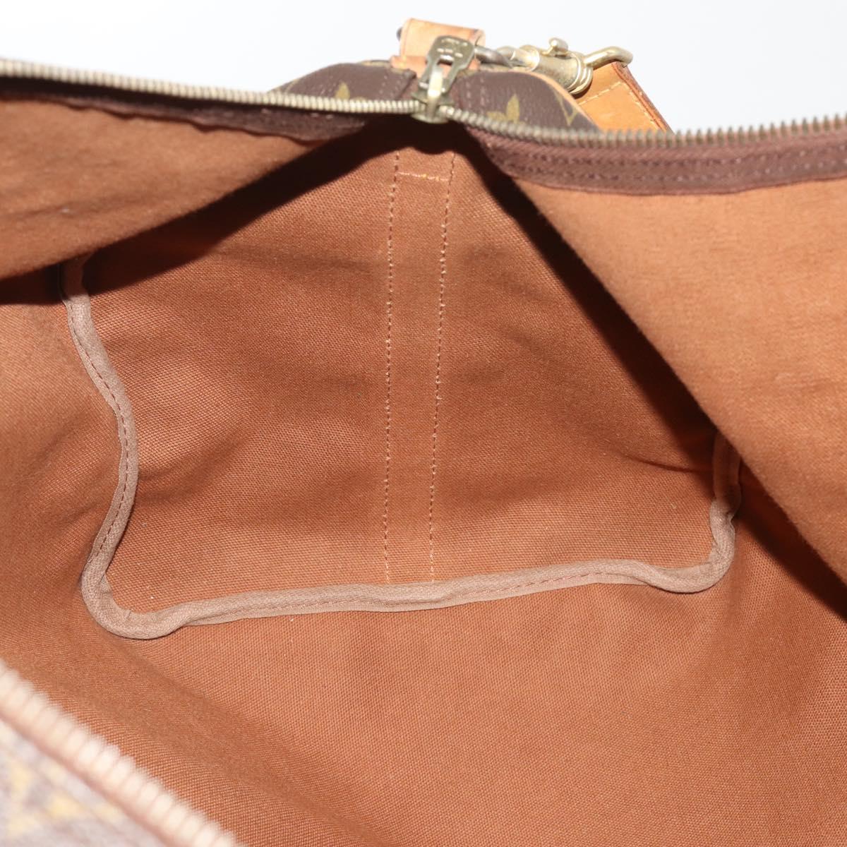 LOUIS VUITTON Monogram Keepall Bandouliere 55 Boston Bag M41414 LV Auth 193061