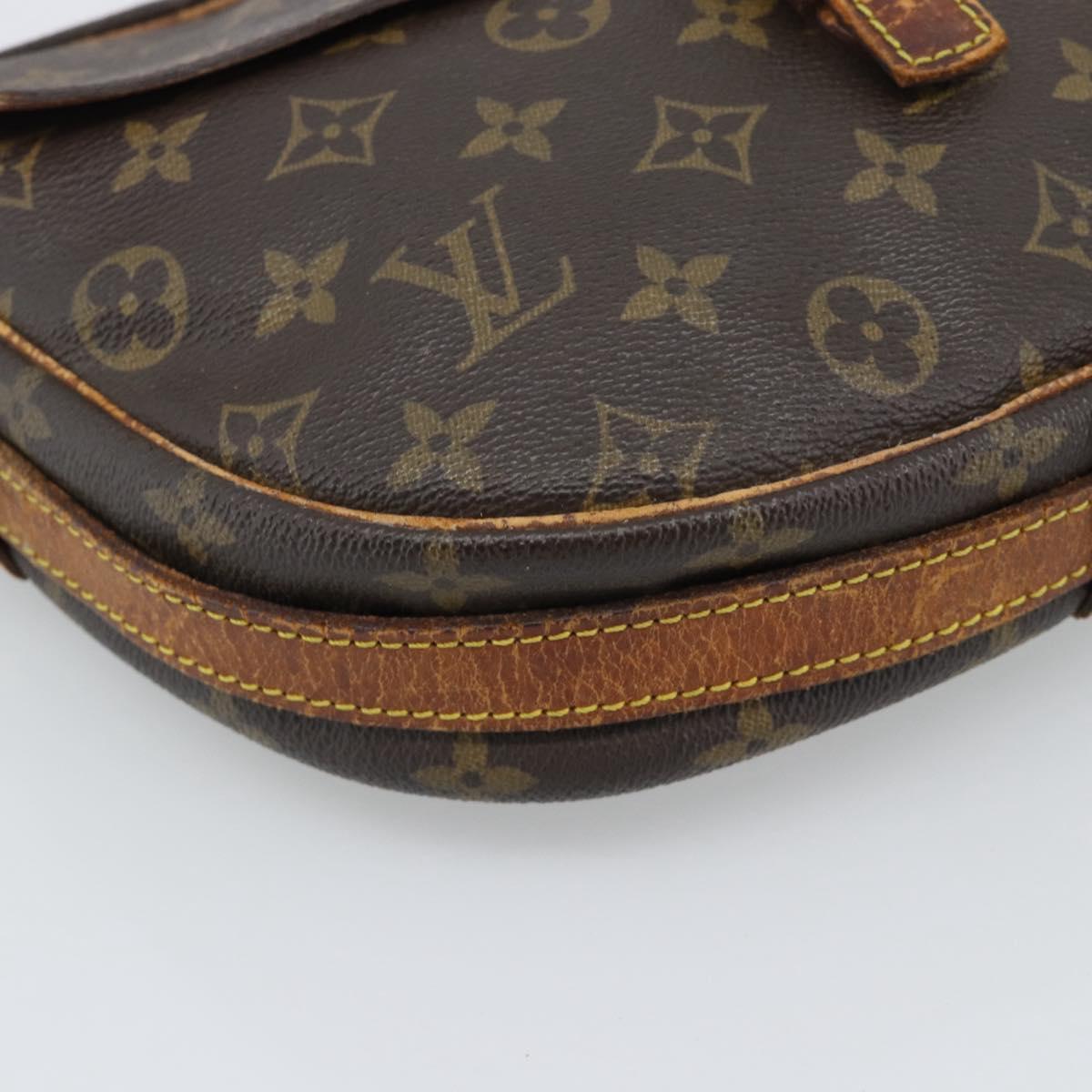LOUIS VUITTON Monogram Jeune Fille GM Shoulder Bag M51225 LV Auth 193062