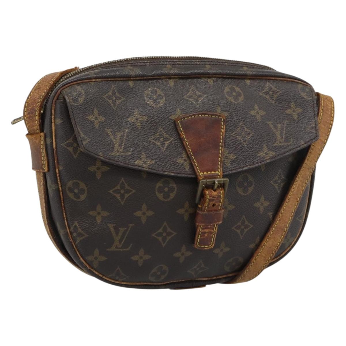 LOUIS VUITTON Monogram Jeune Fille GM Shoulder Bag M51225 LV Auth 193062