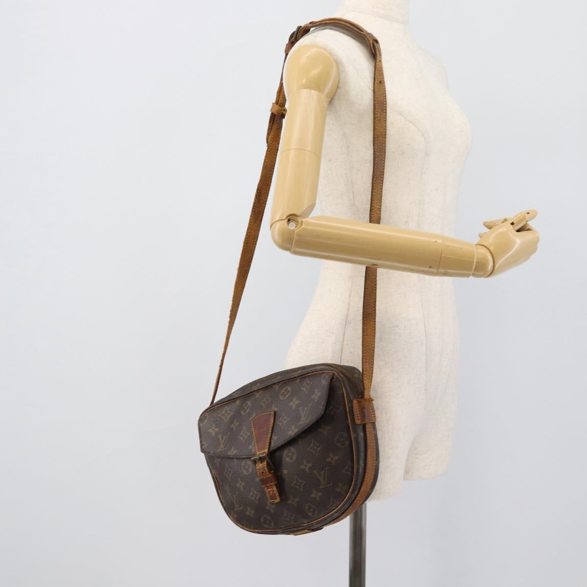 LOUIS VUITTON Monogram Jeune Fille GM Shoulder Bag M51225 LV Auth 193062
