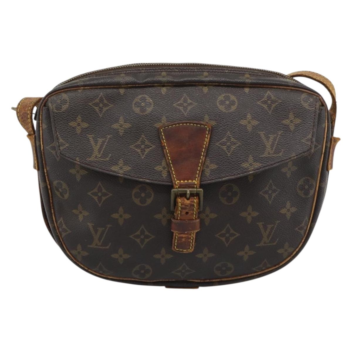 LOUIS VUITTON Monogram Jeune Fille GM Shoulder Bag M51225 LV Auth 193062
