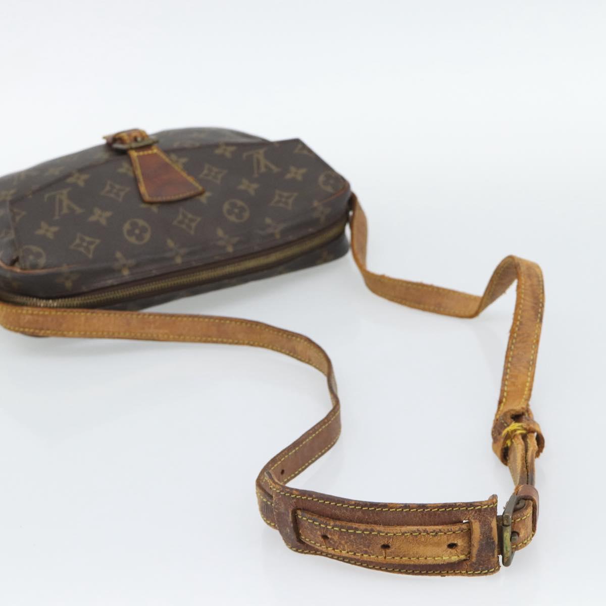 LOUIS VUITTON Monogram Jeune Fille GM Shoulder Bag M51225 LV Auth 193062