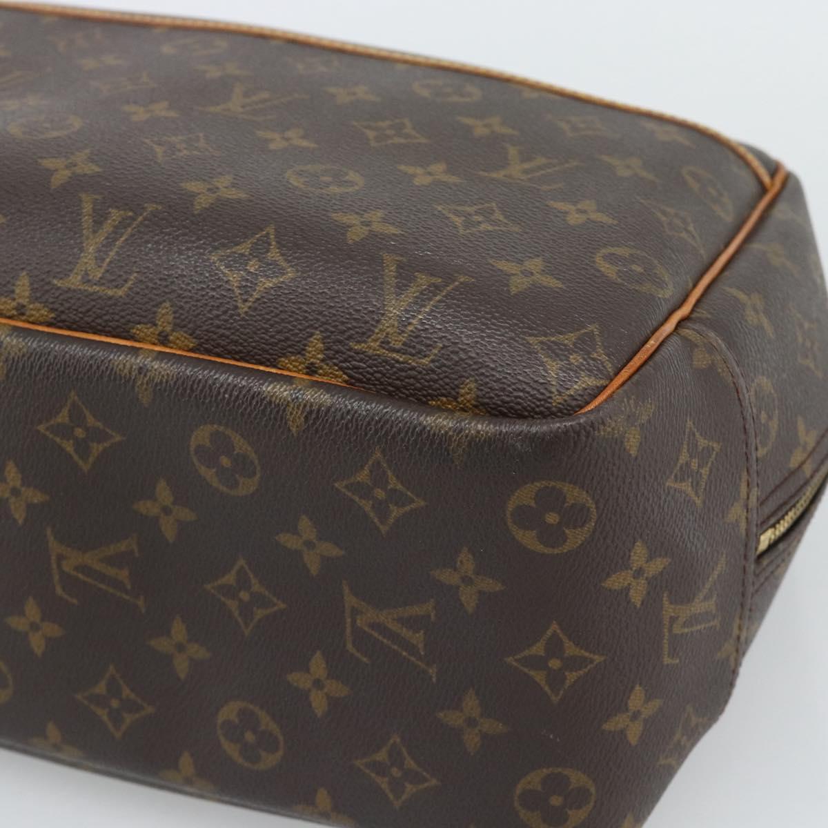 LOUIS VUITTON Monogram Deauville Hand Bag M47270 LV Auth 193090