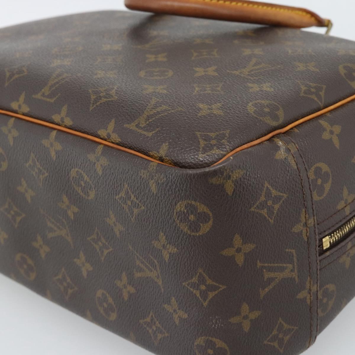 LOUIS VUITTON Monogram Deauville Hand Bag M47270 LV Auth 193090