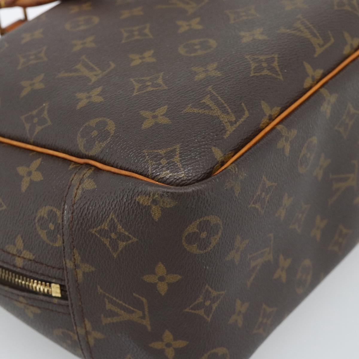 LOUIS VUITTON Monogram Deauville Hand Bag M47270 LV Auth 193090