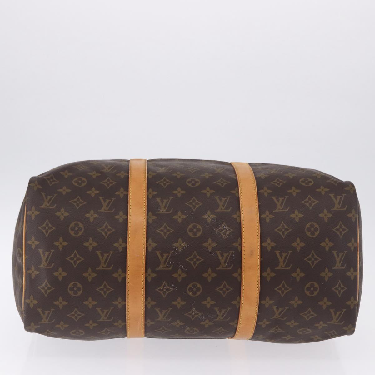 LOUIS VUITTON Monogram Sac Souple 45 Boston Bag M41624 LV Auth 193093