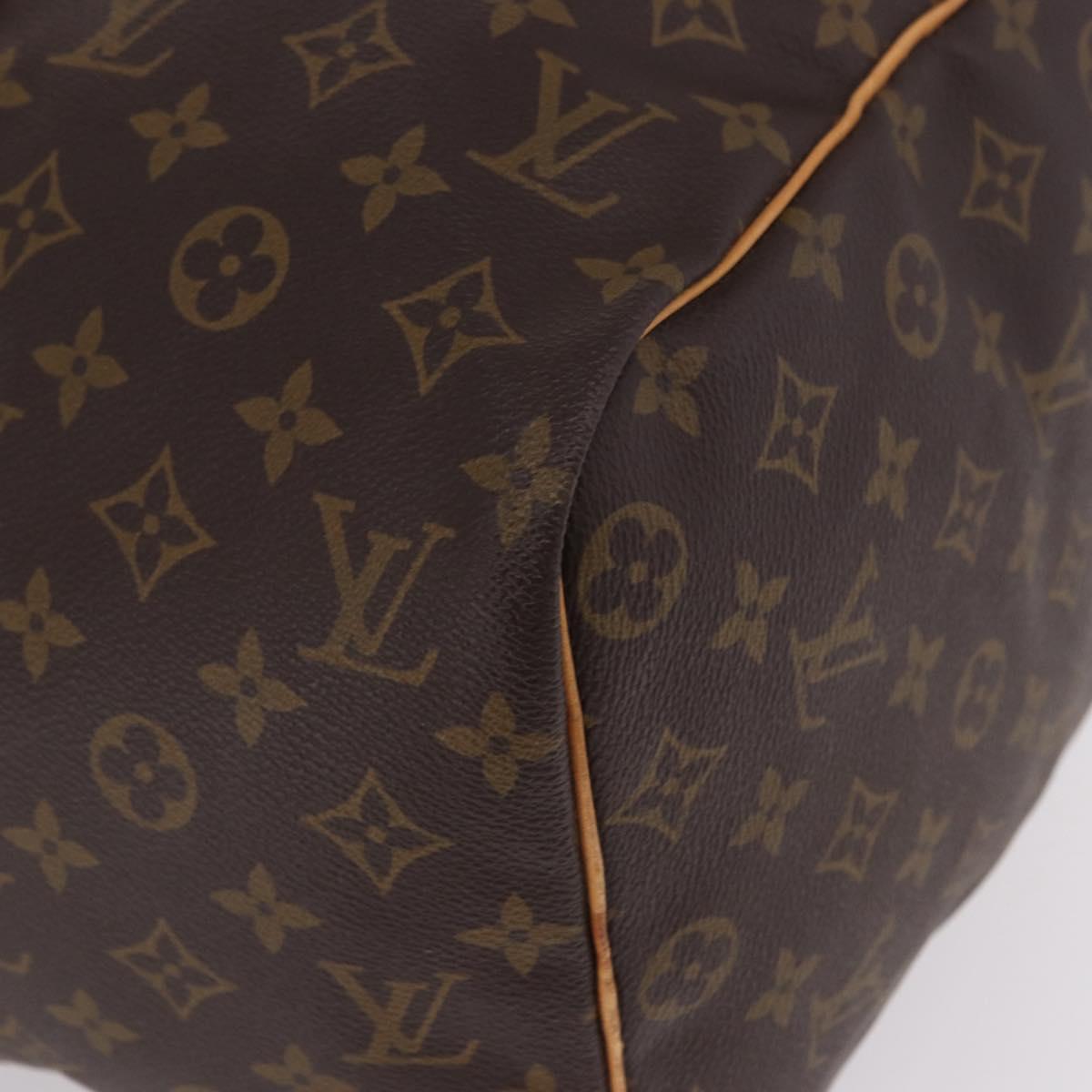 LOUIS VUITTON Monogram Sac Souple 45 Boston Bag M41624 LV Auth 193093