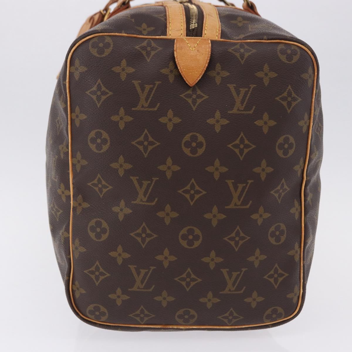 LOUIS VUITTON Monogram Sac Souple 45 Boston Bag M41624 LV Auth 193093