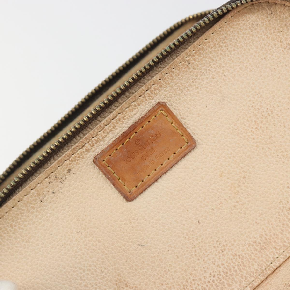 LOUIS VUITTON Monogram Trousse Brush PM Cosmetic Pouch M47510 LV Auth 193098