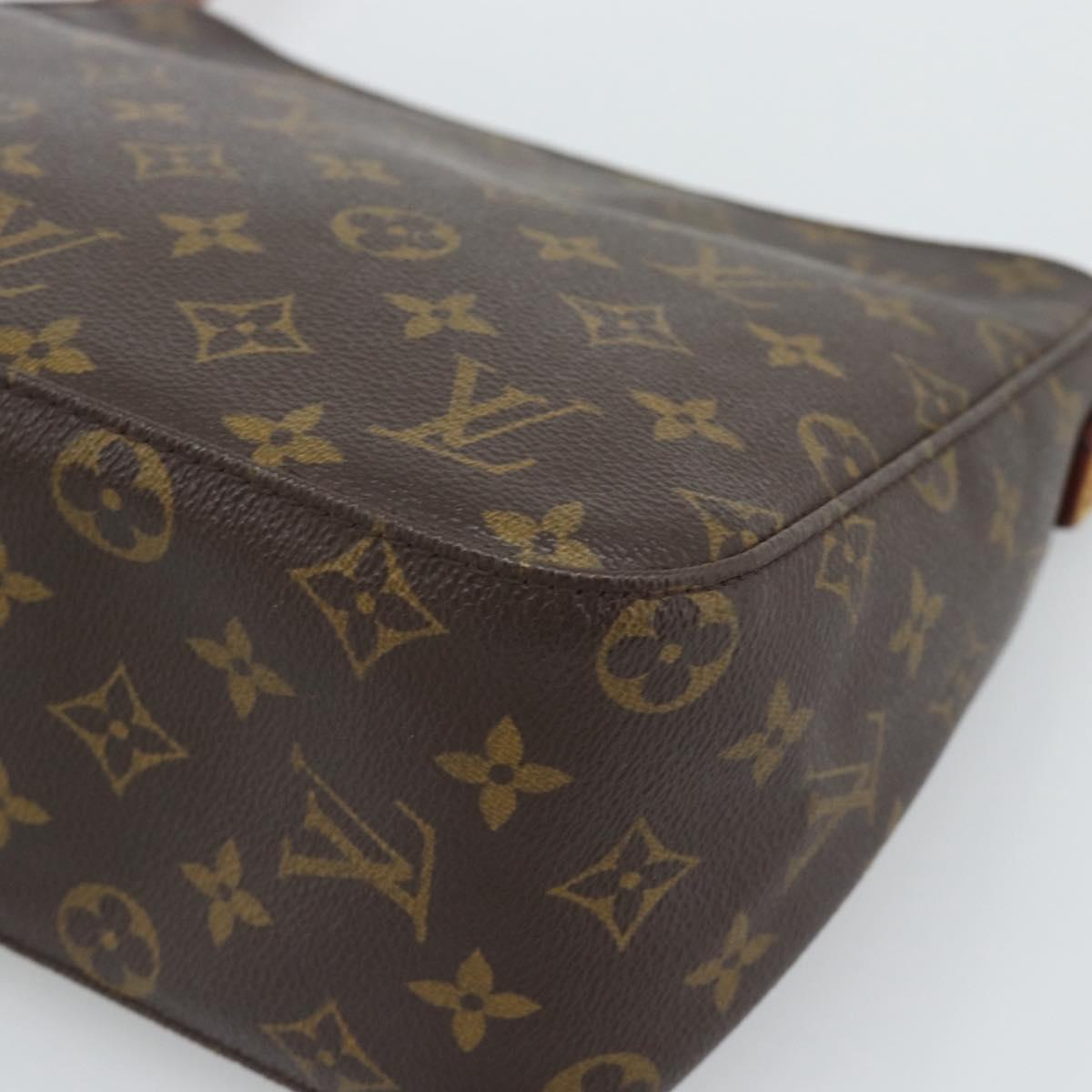 LOUIS VUITTON Monogram Looping MM Shoulder Bag M51146 LV Auth 193111