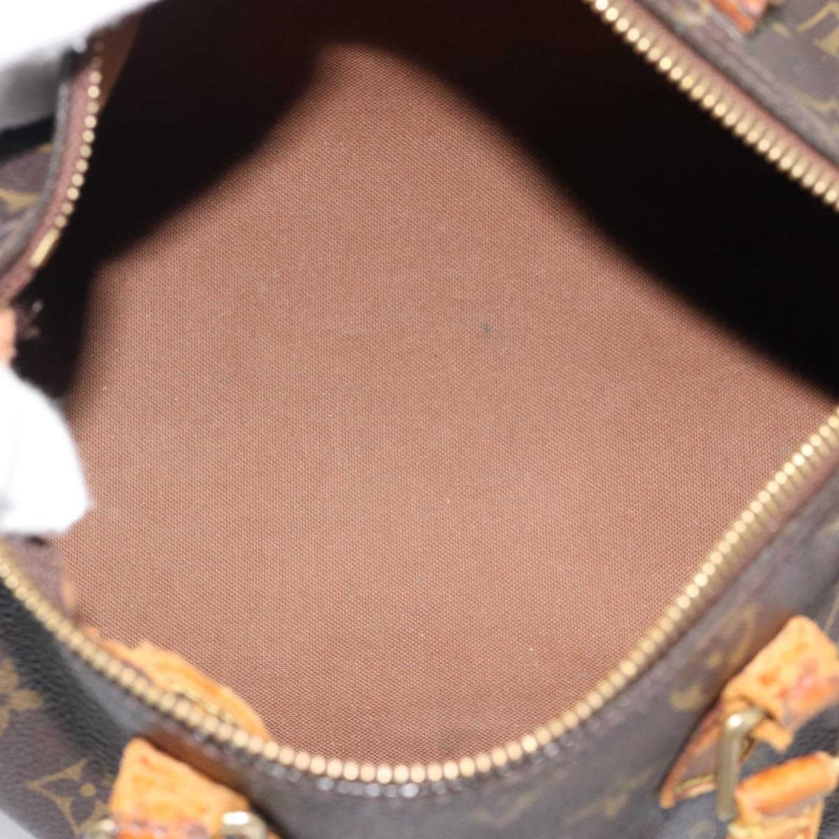 LOUIS VUITTON Monogram Speedy 25 Hand Bag M41528 LV Auth 193117