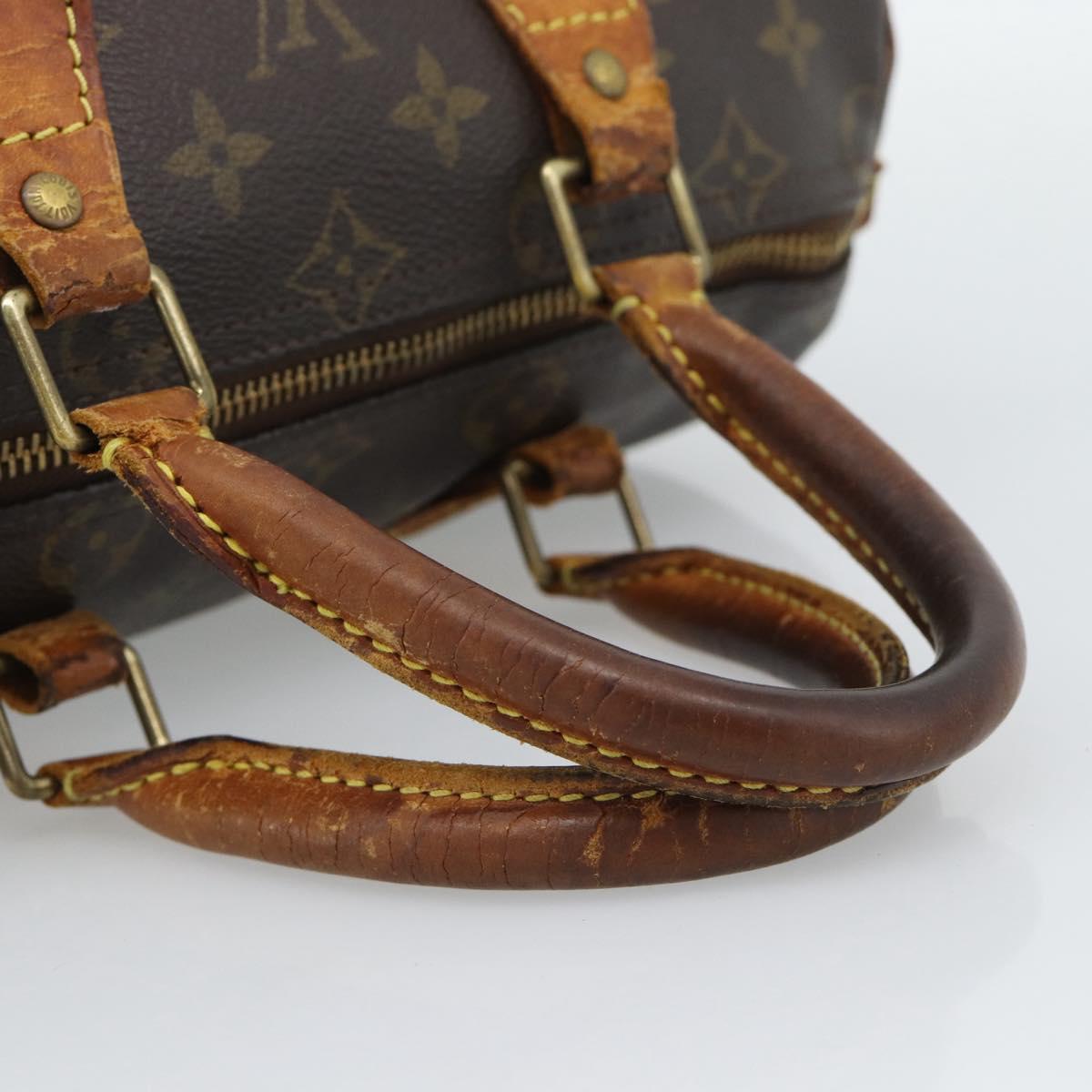 LOUIS VUITTON Monogram Speedy 25 Hand Bag M41528 LV Auth 193117