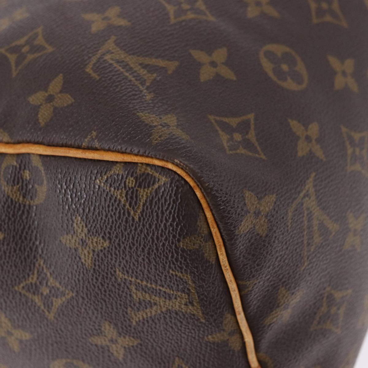 LOUIS VUITTON Monogram Speedy 30 Hand Bag M41526 LV Auth 193118