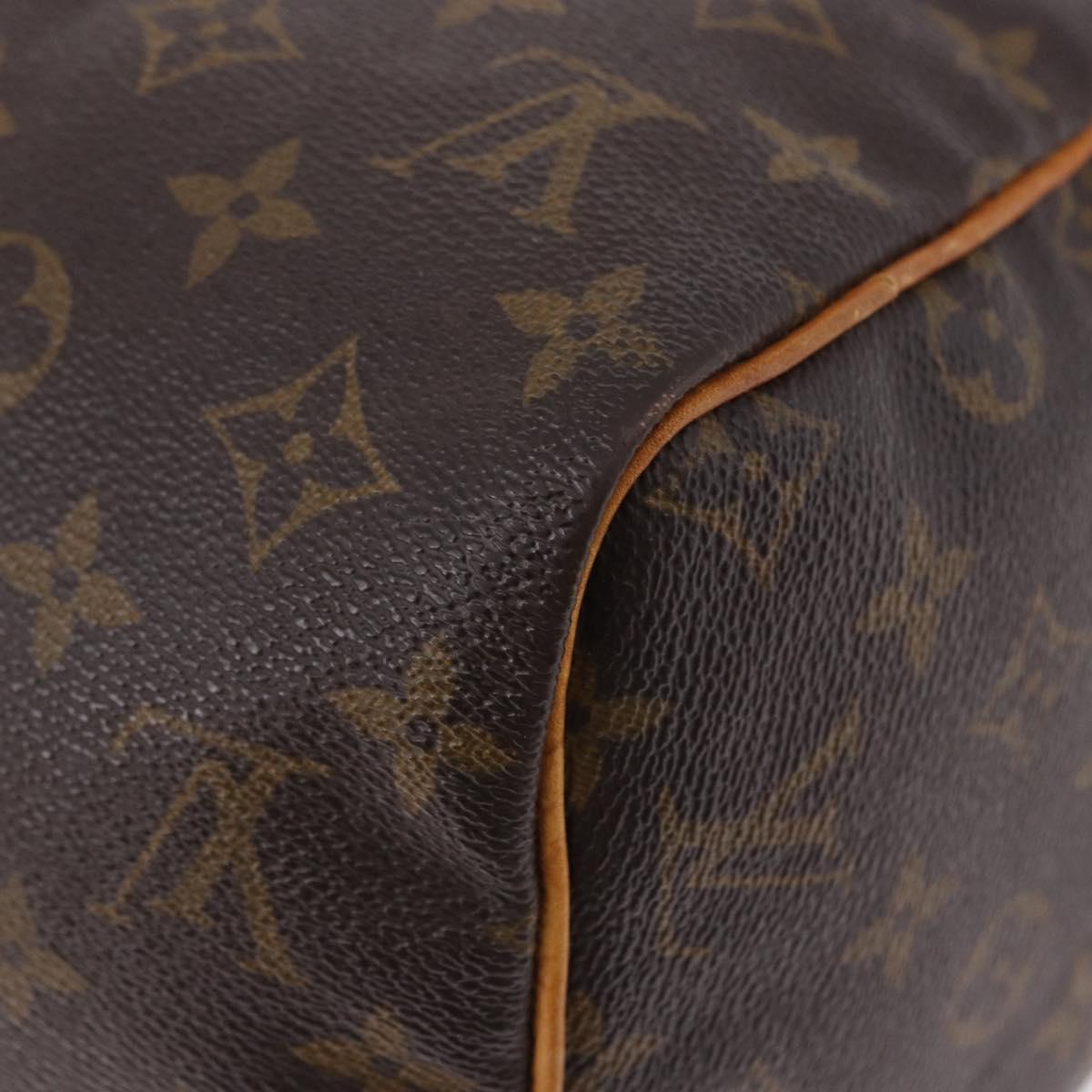 LOUIS VUITTON Monogram Speedy 30 Hand Bag M41526 LV Auth 193118
