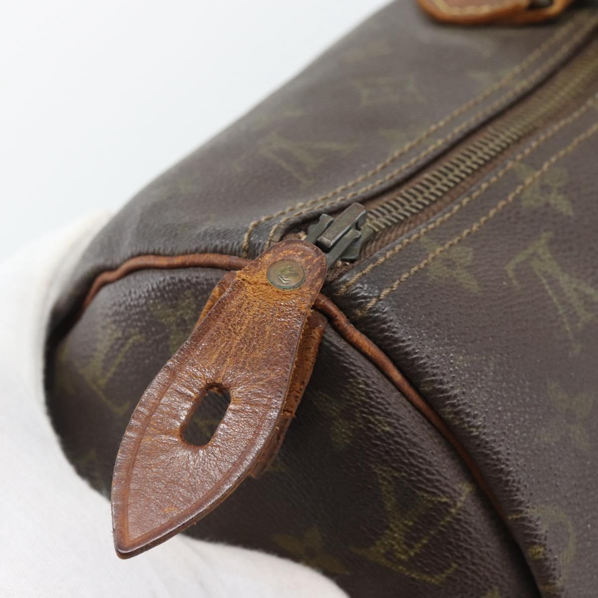 LOUIS VUITTON Monogram Speedy 40 Hand Bag M41522 LV Auth 193119