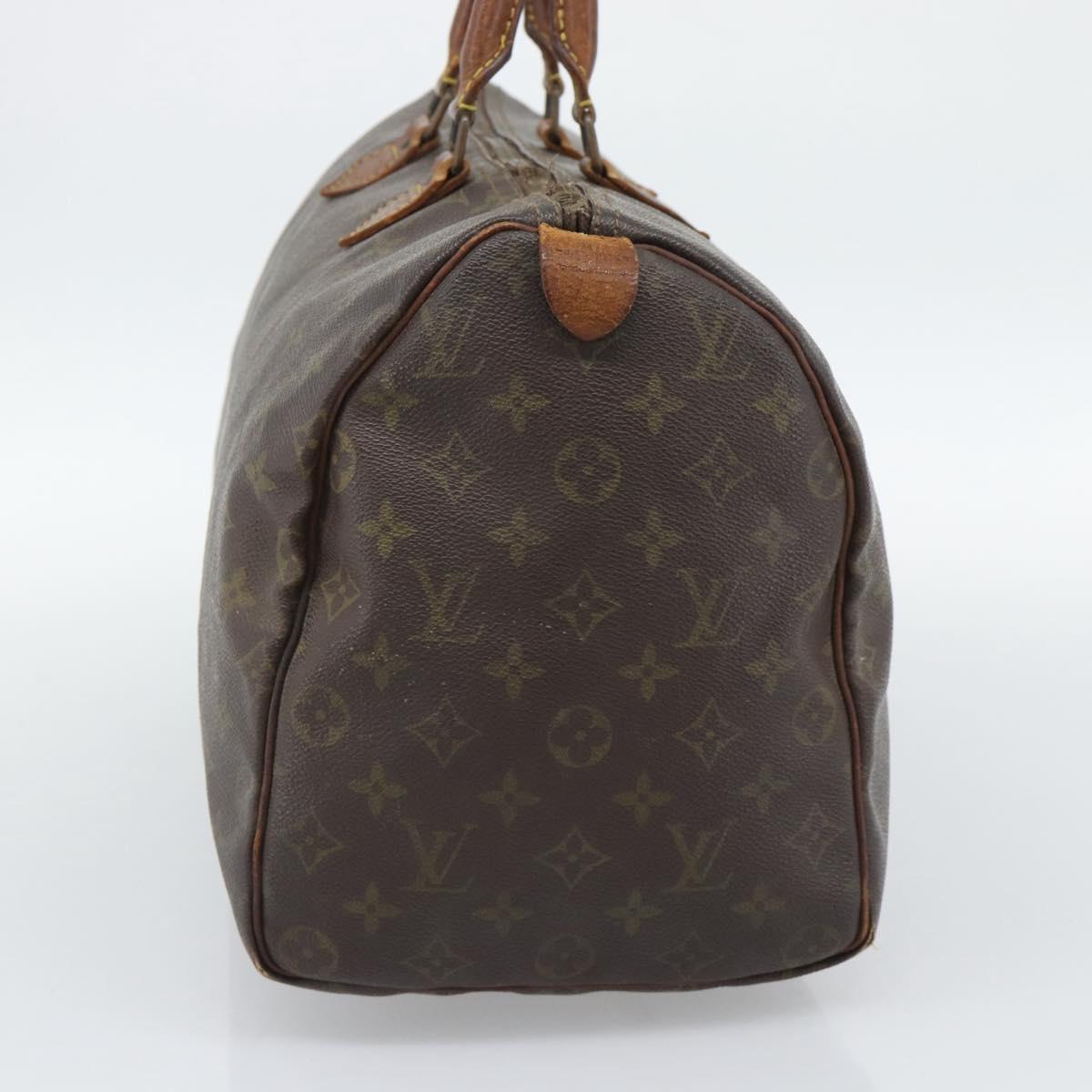 LOUIS VUITTON Monogram Speedy 40 Hand Bag M41522 LV Auth 193119