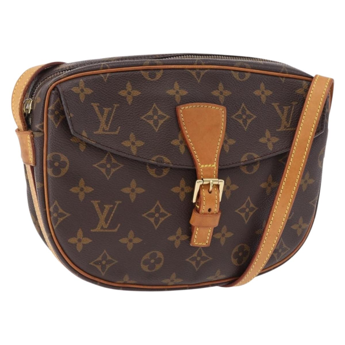 LOUIS VUITTON Monogram Jeune Fille MM Shoulder Bag M51226 LV Auth 193120A