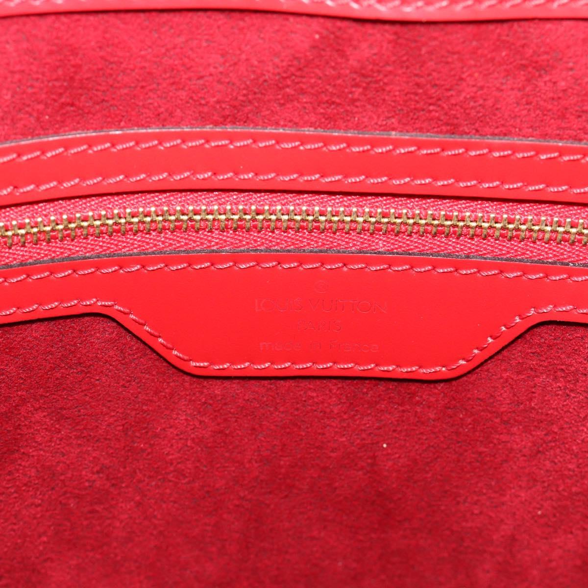 LOUIS VUITTON Epi Duplex Tote Bag Red M52427 LV Auth 193121V