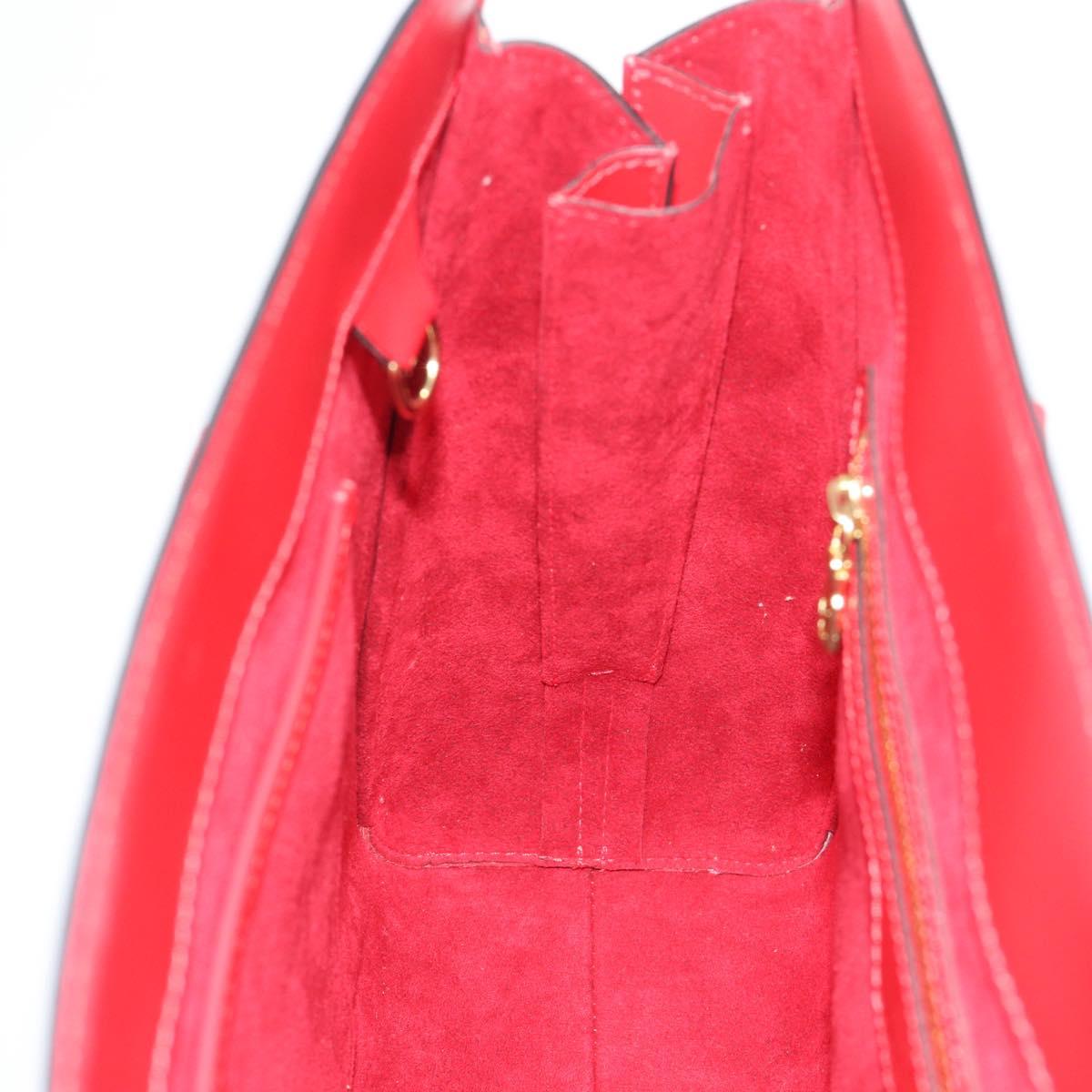 LOUIS VUITTON Epi Duplex Tote Bag Red M52427 LV Auth 193121V