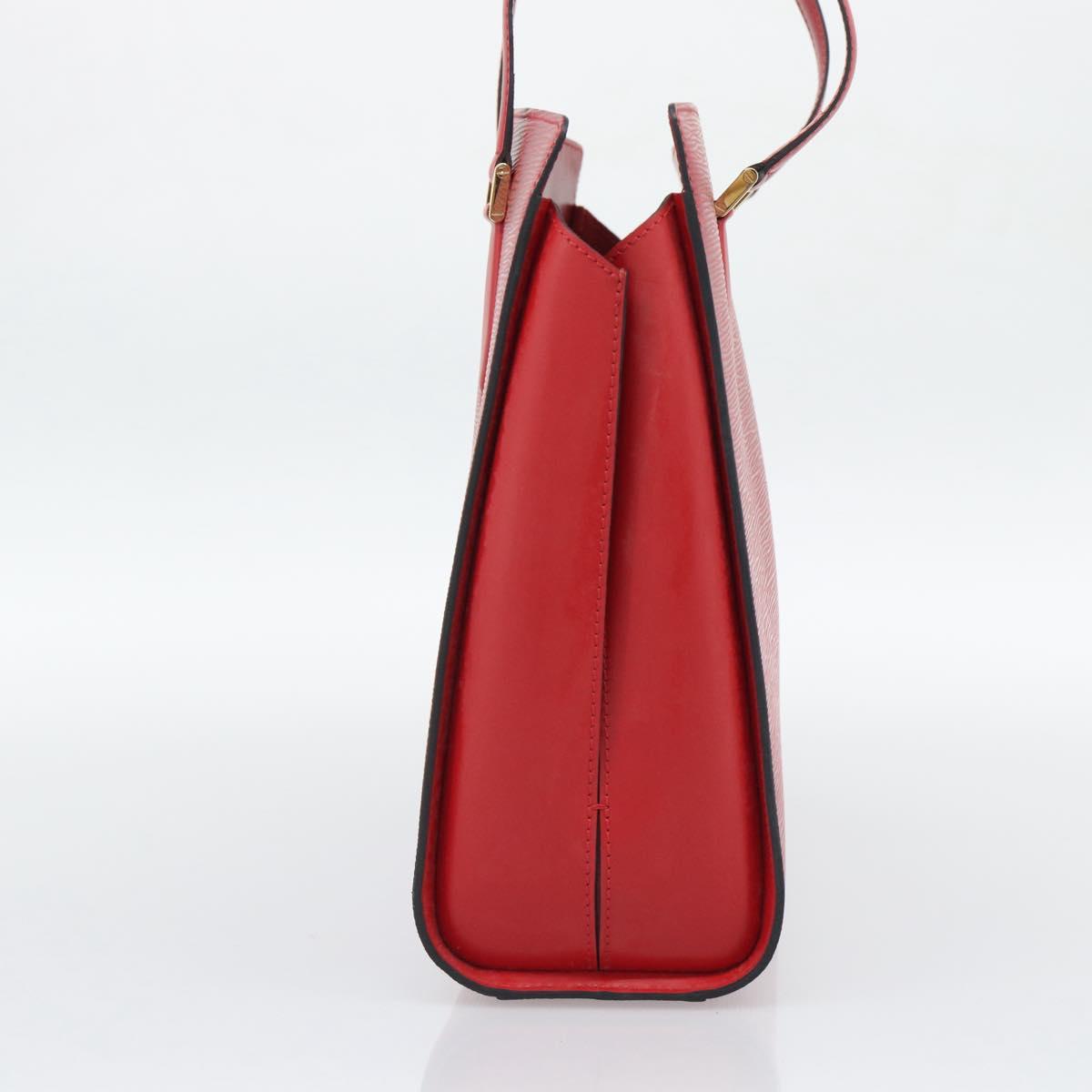LOUIS VUITTON Epi Duplex Tote Bag Red M52427 LV Auth 193121V