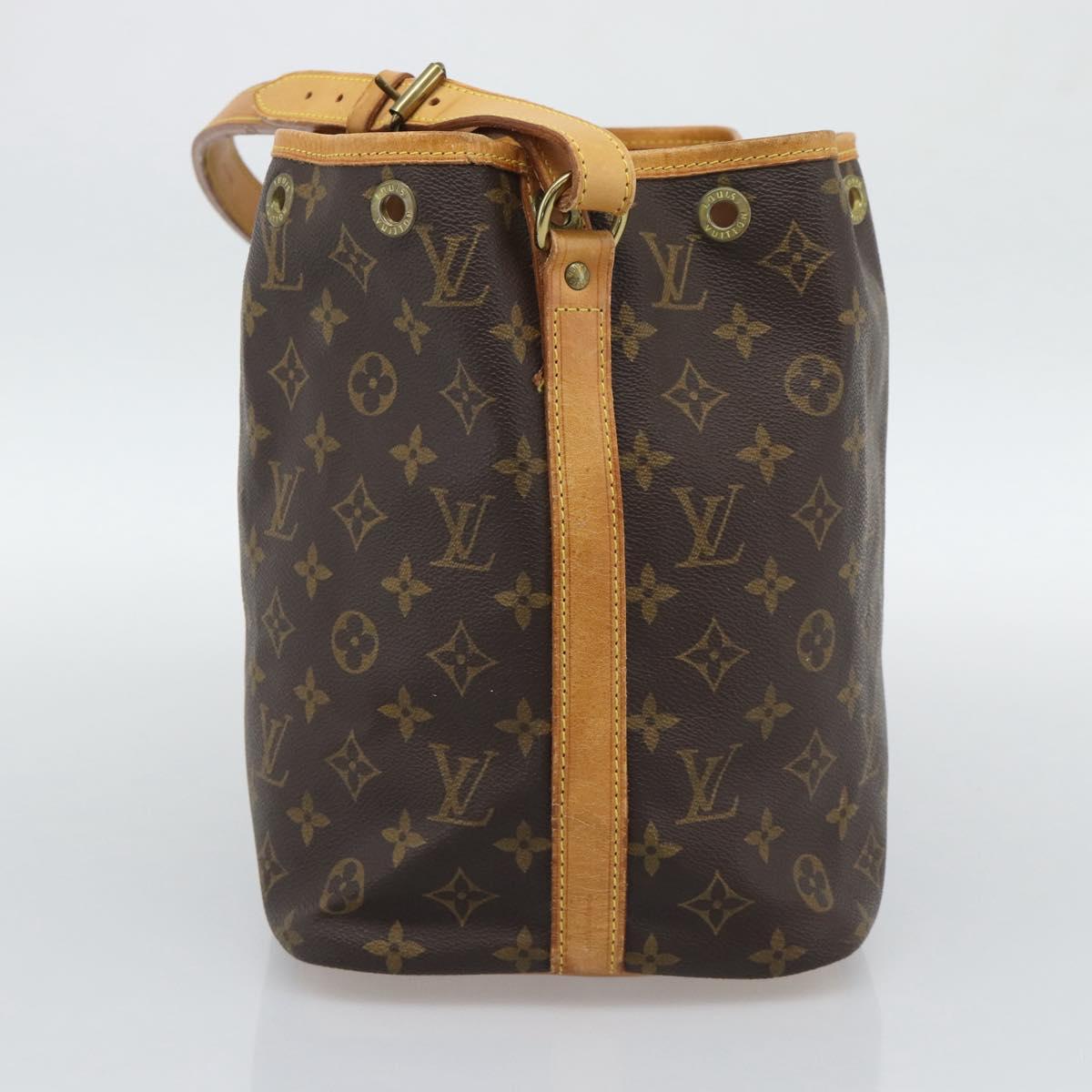 LOUIS VUITTON Monogram Petit Noe Shoulder Bag M42226 LV Auth 193137