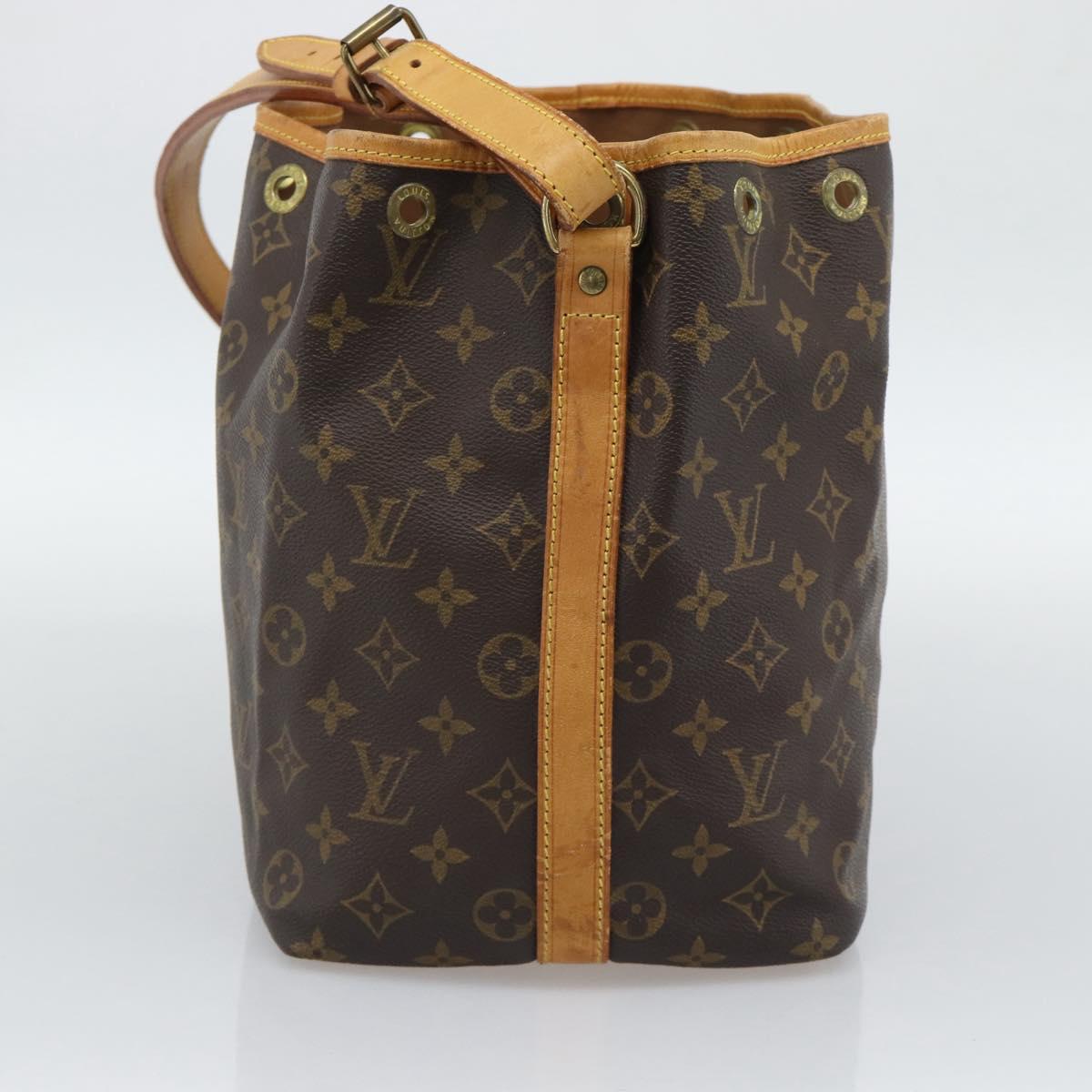 LOUIS VUITTON Monogram Petit Noe Shoulder Bag M42226 LV Auth 193137