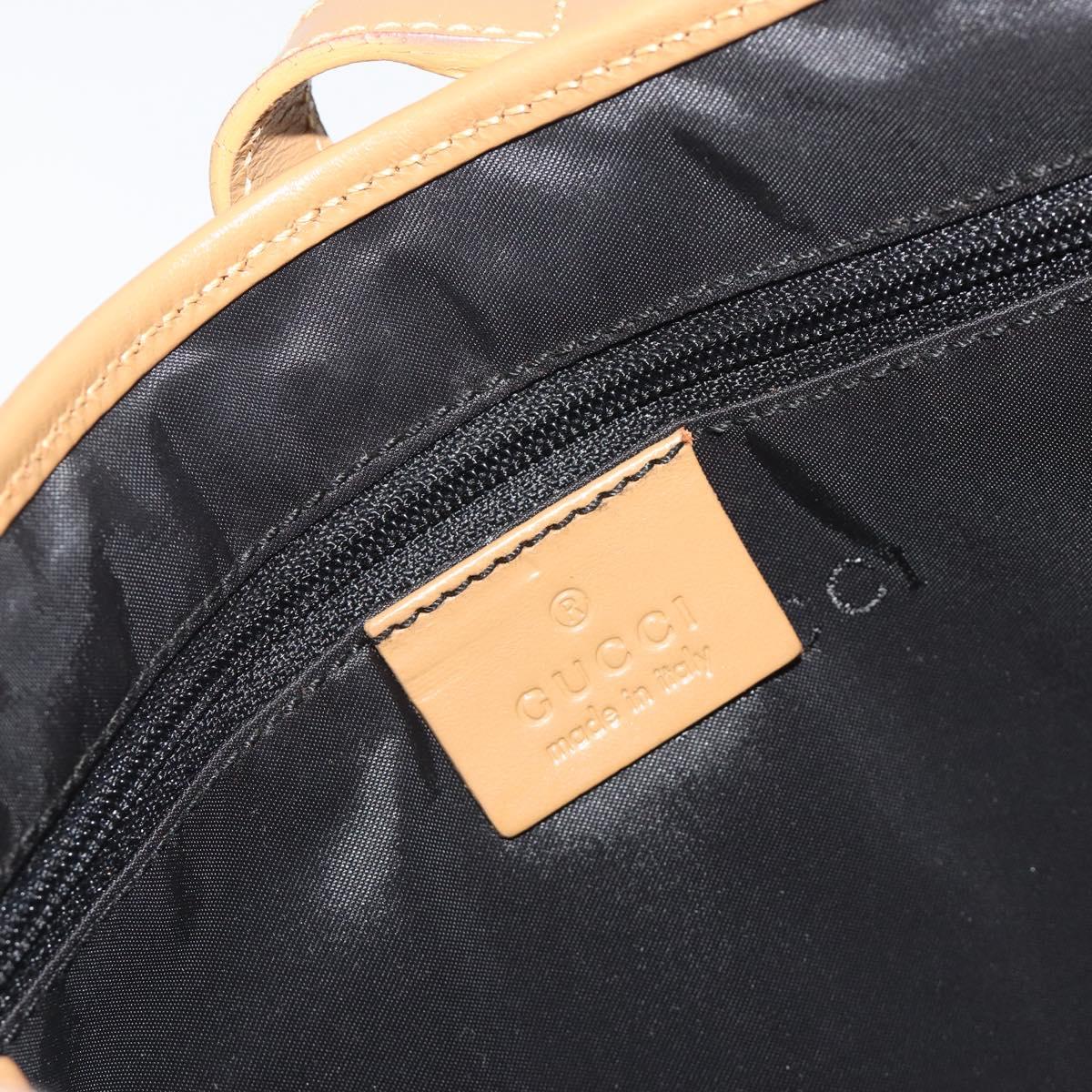 GUCCI Jackie Shoulder Bag Suede Beige Silver 001 3735 Auth 193141A