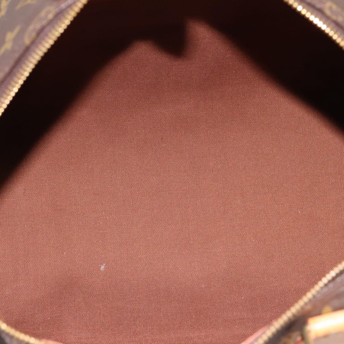 LOUIS VUITTON Monogram Speedy 35 Hand Bag M41524 LV Auth 193145V