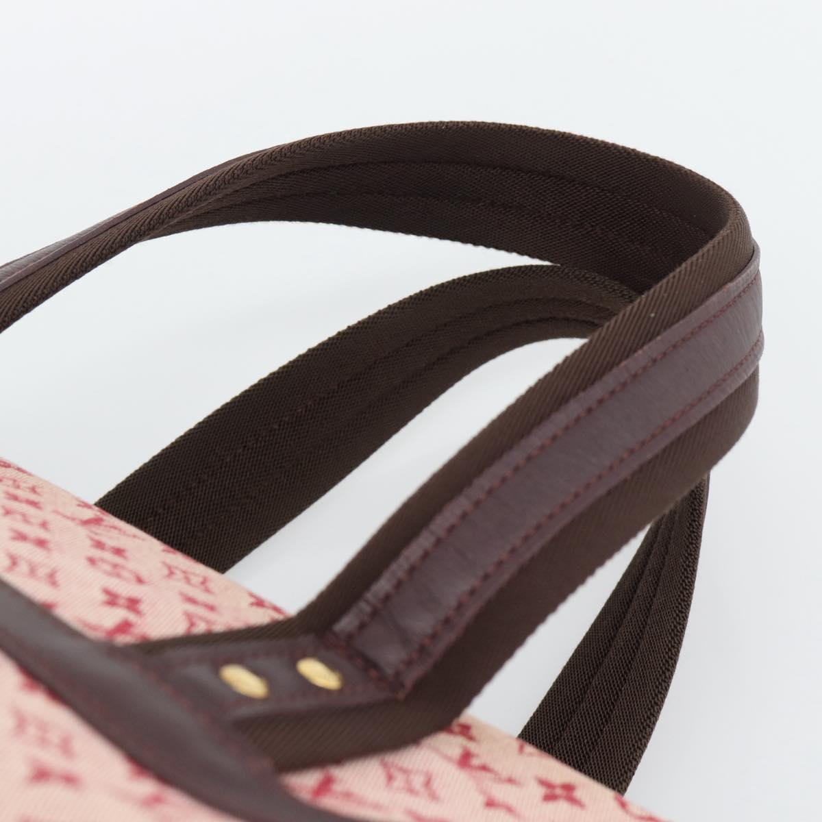 LOUIS VUITTON Monogram Mini Josephine GM Hand Bag Red M92213 LV Auth 193147A
