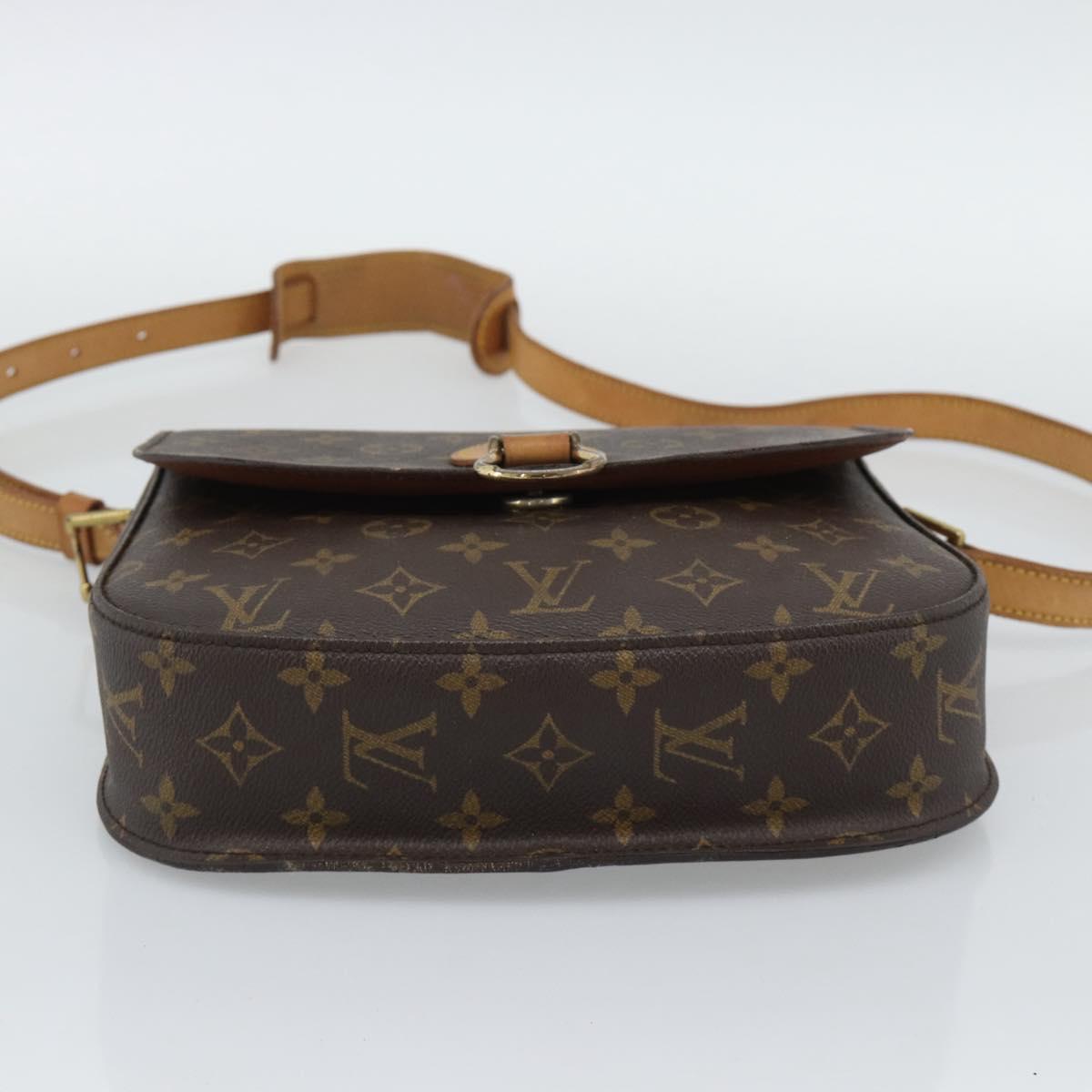 LOUIS VUITTON Monogram Saint Cloud GM Shoulder Bag M51242 LV Auth 193153